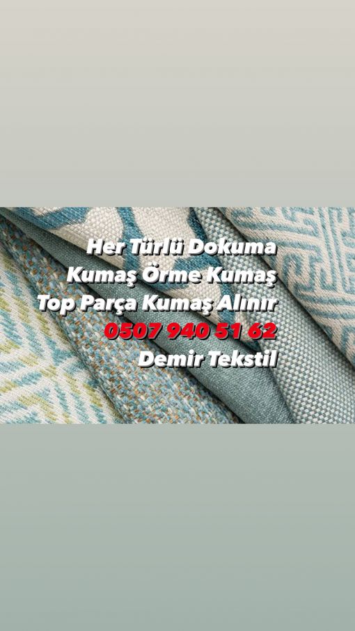  Top kumaş alanlar 